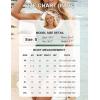 imageBlooming Jelly Womens One Piece Swimsuit V Neck Tummy Control Bathing Suit Ruched Slimming Swim SuitBlack