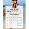 imageBlooming Jelly Womens Swim Skirt High Waisted Bikini Sets Tummy Control Swimsuits Mesh Sarong Wraps Bathing SuitsLeopardBlack