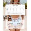 imageBlooming Jelly Women High Waisted Bikini Sets V Neck Tummy Control Swimsuits Color Block Two Piece Bathing SuitBlue