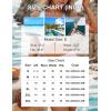 imageBlooming Jelly Womens High Waisted Bikini Sets Color Block Tummy Control Swimsuits Drawstring Two Piece Bathing SuitLight Blue 032