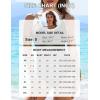 imageBlooming Jelly Womens One Piece Swimsuit Metal Modest Tummy Control Bathing Suit Slimming Full Coverage Mesh Swim SuitsRed