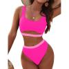 Color Block Hot Pink