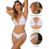 imageBlooming Jelly Womens Halter Triangle Bikini Sets Two Piece Cheeky Swimsuit String Sexy Bathing Suit Swim Suits 2025White