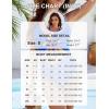 imageBlooming Jelly Womens Sexy One Piece Swimsuit Cut Out Slimming Bathing Suit V Neck Crisscross Back SwimwearRust