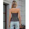 imageBlooming Jelly Womens Vest Tops V Neck Button Down Sleeveless Trendy Summer Tank Tops Dressy Ladies Business Casual OutfitsDark Grey