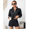 imageBlooming Jelly Womens 2 Piece Sweatsuits Vacation Brunch Loungewear Set Outfits Active Workout Matching SetsBlack