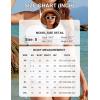 imageBlooming Jelly Womens High Waisted Bikini Sets Sexy Bandeau Tummy Control Swimsuits Halter Two Piece Ruched Bathing SuitWhite