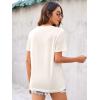 imageBlooming Jelly Womens Mama Shirt Fashion Graphic Tee Shirts Loose Fit Summer Tops Short Sleeve BlousesAbeige