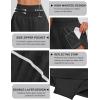 imageBlooming Jelly Womens Workout Shorts Athletic Running Shorts High Waisted Gym Exercise Shorts with PocketBlack