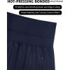 imageBlooming Jelly Womens Workout Shorts Athletic Running Shorts High Waisted Gym Exercise Shorts with PocketDark Blue