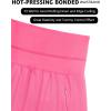 imageBlooming Jelly Womens Workout Shorts Athletic Running Shorts High Waisted Gym Exercise Shorts with PocketHot Pink