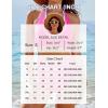 imageBlooming Jelly Womens High Waisted Bikini Sets Colorblock Tummy Control Swimsuits V Neck Halter Bathing SuitHot Pink