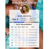 imageBlooming Jelly Womens String Bikini Sets Sexy Two Piece Swimsuits Cheeky Color Block Bathing Suits Triangle SwimwearRed