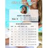 imageBlooming Jelly Women High Waisted Bikini Sets Color Block Two Piece Swimsuits Push Up V Neck Bathing Suit M Black