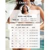 imageBlooming Jelly Womens Bandeau Bikini Sets Sexy Strapless Two Piece Swimsuit Cheeky High Cut Cute Ribbed Ladies Bathing SuitGreen