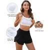 imageBlooming Jelly Women Ribbed Tank Top with Built in Bra Sleeveless Camisole Tops Y2K Spring Summer Cami 2025White 2