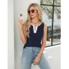 imageBlooming Jelly Womens Business Casual Tank Top Summer Sleeveless Outfits 2025 Spring Trendy Dressy Work ShirtBlue White