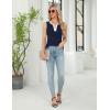 imageBlooming Jelly Womens Business Casual Tank Top Summer Sleeveless Outfits 2025 Spring Trendy Dressy Work ShirtBlue White