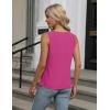 imageBlooming Jelly Womens Business Casual Tank Top Summer Sleeveless Outfits 2025 Spring Trendy Dressy Work ShirtRose Pink