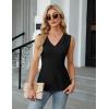 imageBlooming Jelly Womens Dressy Casual Tops Business Work Blouses Summer Tank Sleeveless Shirts Large