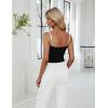 imageBlooming Jelly Womens Summer Crop Tank Tops Sexy Going Out Outfits 2025 Sleeveless Shirt Y2k Camisole Fashion ClothesBlack