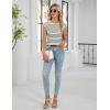 imageBlooming Jelly Womens Summer Tank Tops Sleeveless Business Casual Outfits 2025 Dressy Work Shirts Spring ClothesStriped White