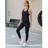 imageBlooming Jelly Womens Workout Tank Tops Crop Athletic Backless Gym Shirts Sleeveless Loose Fit Yoga TopsBlackcriss Cross