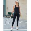 imageBlooming Jelly Womens Workout Tank Tops Crop Athletic Backless Gym Shirts Sleeveless Loose Fit Yoga TopsBlackcriss Cross