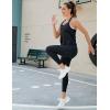 imageBlooming Jelly Womens Workout Tank Tops Crop Athletic Backless Gym Shirts Sleeveless Loose Fit Yoga TopsBlackcriss Cross
