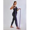 imageBlooming Jelly Womens Workout Tank Tops Sleeveless Running Athletic Shirts Drawstring Racerback Gym Clothes 2025Black