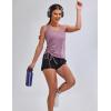 imageBlooming Jelly Womens Workout Tank Tops Sleeveless Running Athletic Shirts Drawstring Racerback Gym Clothes 2025Purple