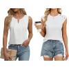 imageBlooming Jelly Womens Summer Tank Top Sleeveless Business Casual Outfits 2025