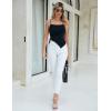 imageBlooming Jelly Women Sexy Casual Crop Tank Tops Summer Going Out Top Asymmetrical Hem Y2k Spaghetti Strap Tank Top ShirtBlack