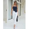 imageBlooming Jelly Women Sexy Casual Crop Tank Tops Summer Going Out Top Asymmetrical Hem Y2k Spaghetti Strap Tank Top ShirtDeep Blue