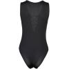 imageBlooming Jelly Womens Black Sexy Deep V Neck Sleeveless Tank Top Snap Crotch Bodysuit