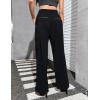 imageBlooming Jelly Womens High Waisted Baggy Cargo Pants Flap Pocket Y2K Pants Drawstring Relaxed Fit Pants 2023Bblack