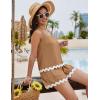 imageBlooming Jelly Womens Two Piece Sets Vacation Outfits Cruise Beach Summer Resort Wear Shorts Matching Sets 2025Orange