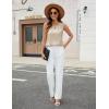 imageBlooming Jelly Womens Summer Silk Satin Tank Top Business Dressy Casual Outfits Trendy Sleeveless Tops 2025 FashionApricot